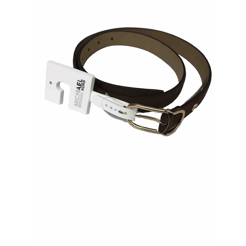 Michael Kors Women’s Belt Genuine Leather Brown Color Size M